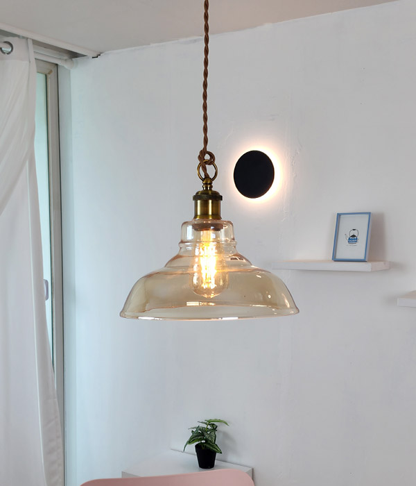 베어르 1등 유리펜던트 조명, LED식탁등(C,D,F)