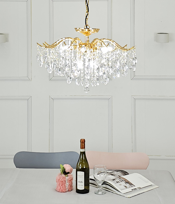 포키 8등 직부/펜던트 안방조명, 크리스탈식탁등 식탁전등