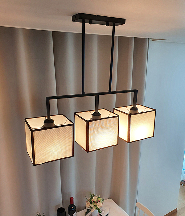 지노 식탁 3등 펜던트 조명, 주방식탁등, 식탁전등