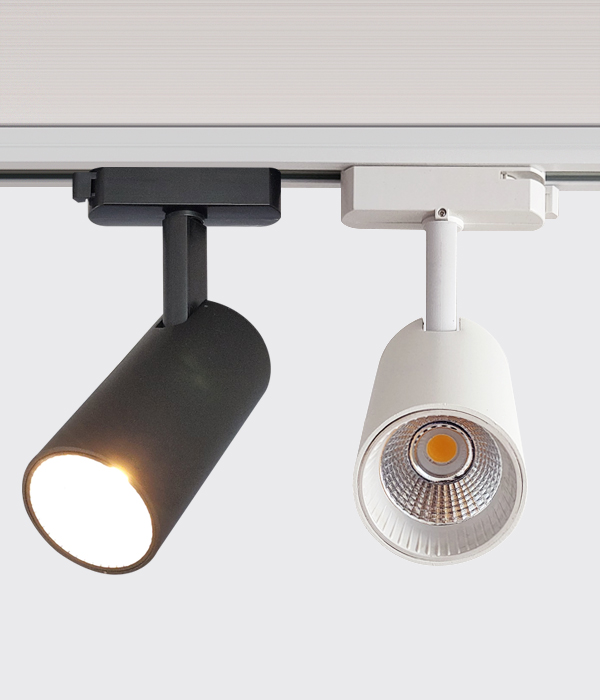 LED COB 라벨 레일스포트, 레일조명 (10W 블랙 화이트)